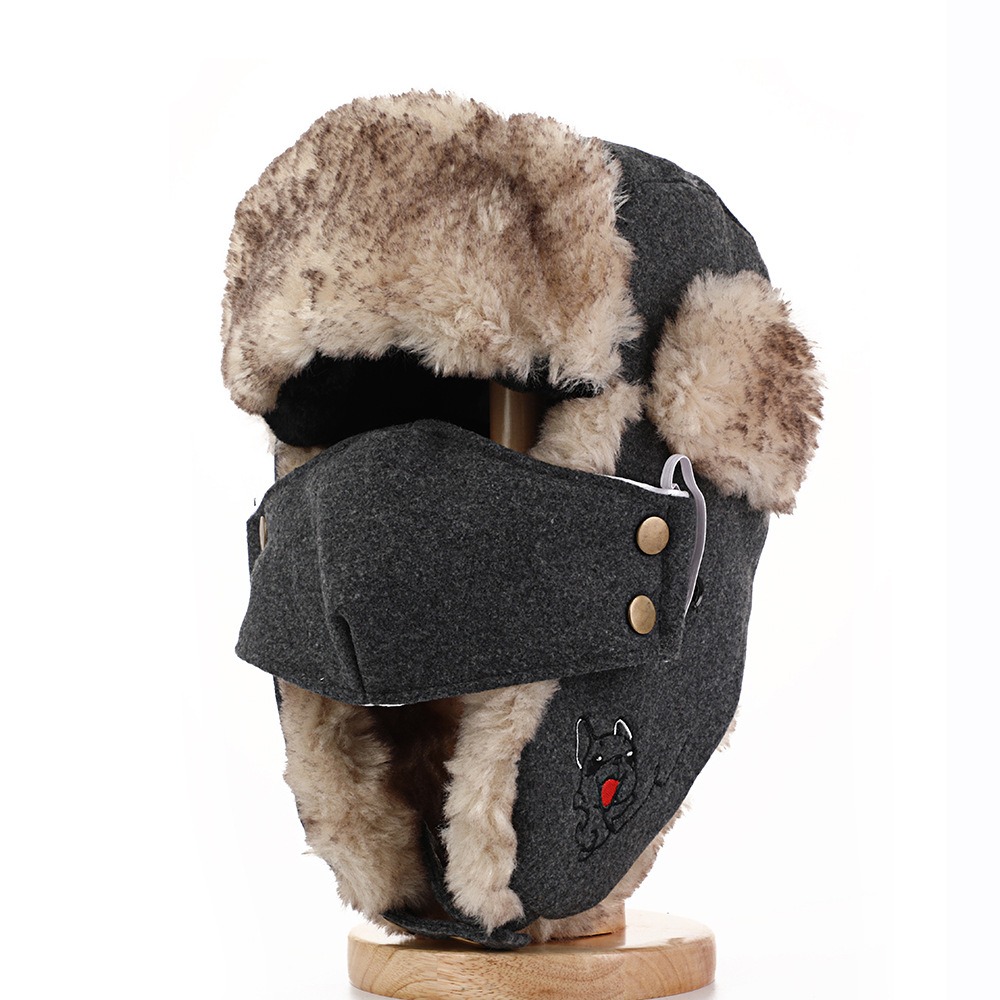 Trapper Hat Ear Flap - New Faux Fur Lining Trapper Hat