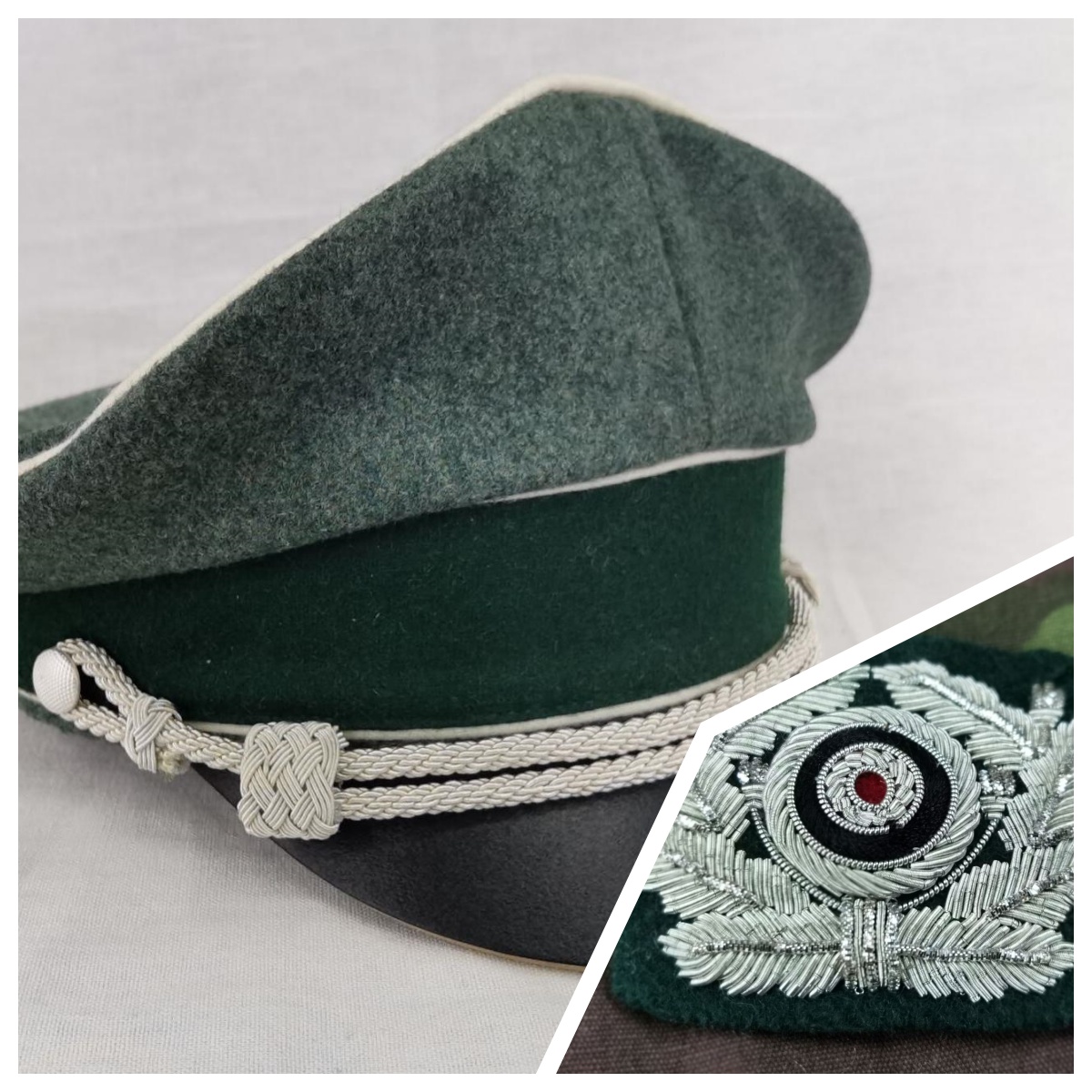 Fedora Hat Wool - E.M.D .WW2 E.M.D Combat hat, Wool,