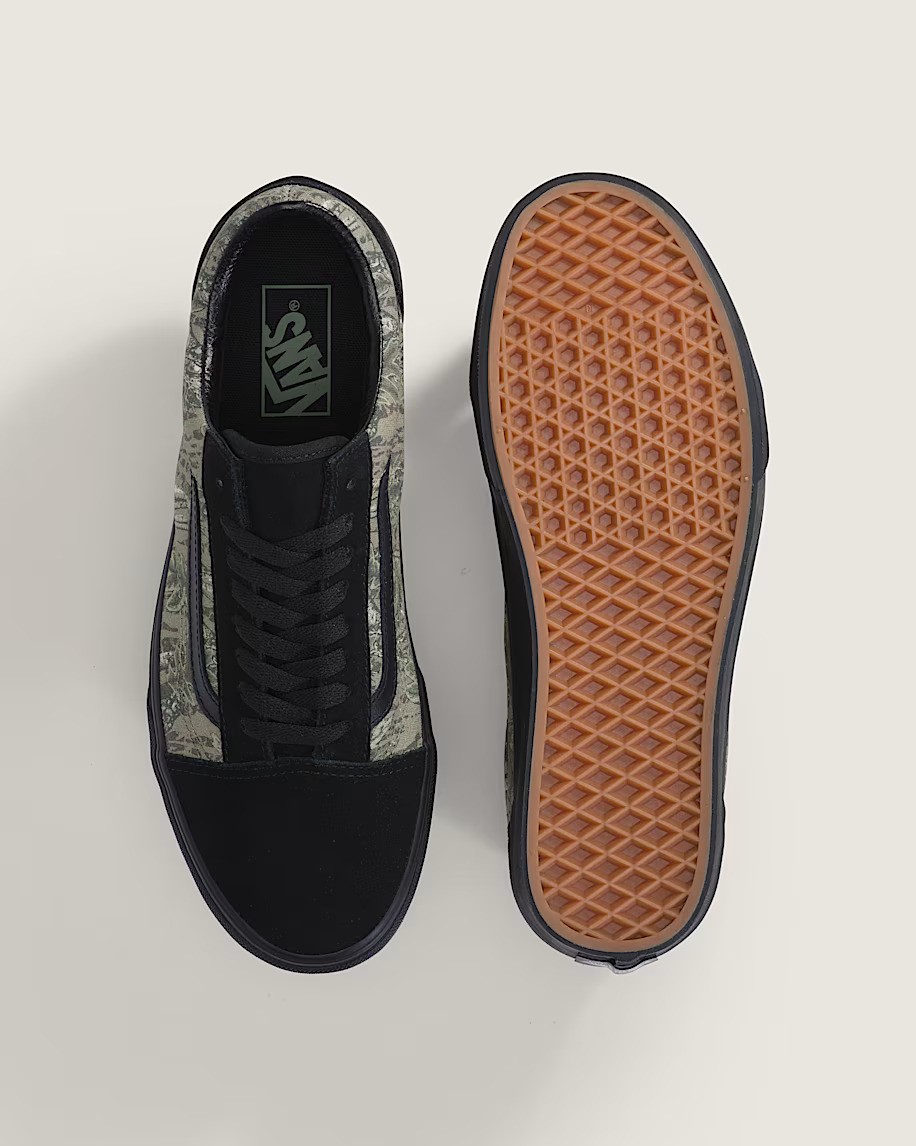 Vans Mens Old Skool Shoes - Vans Shoes Authentic ulasan dan harga