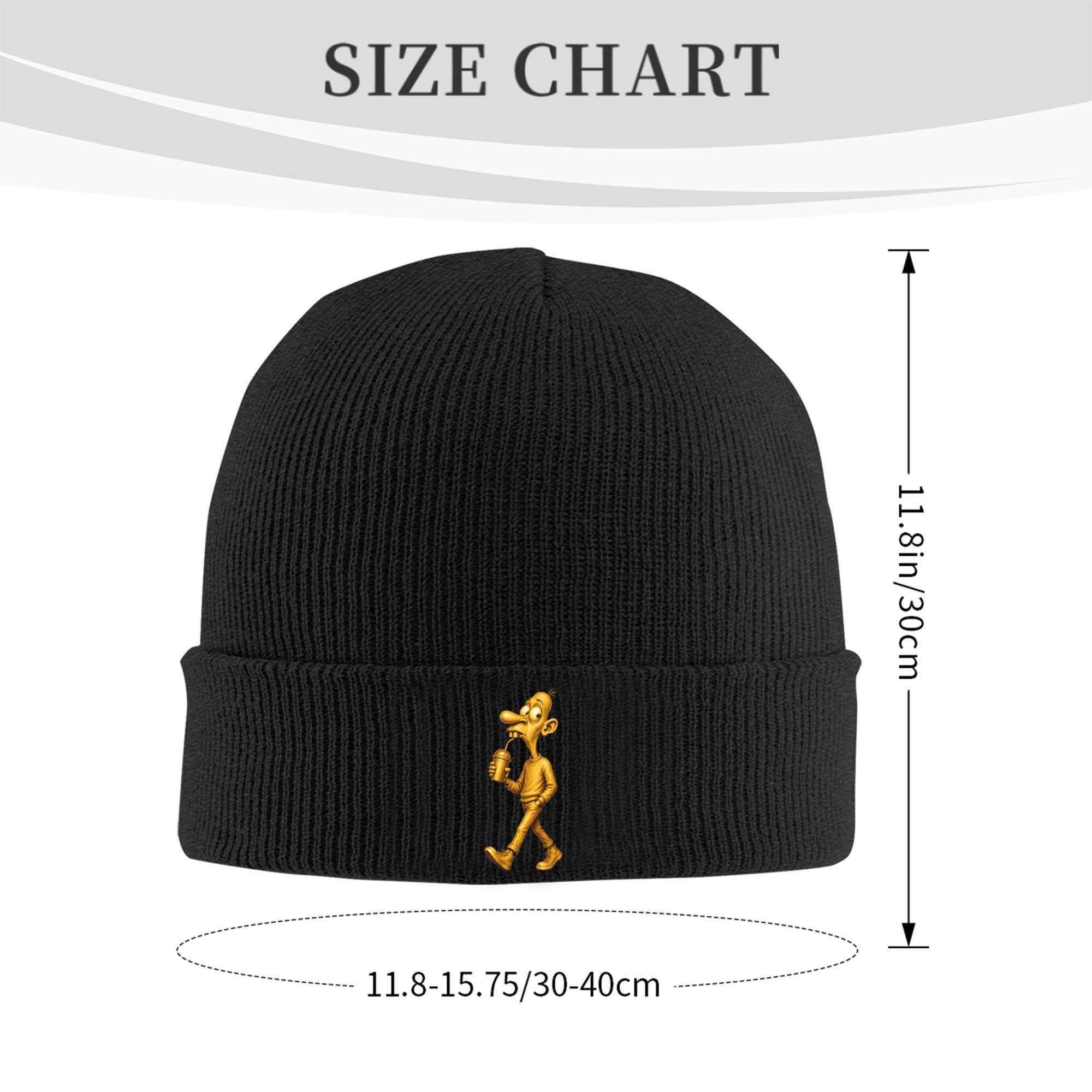 Golden Neegy Meme Funny Intern - Beanie Cuffed Knit ulasan dan harga