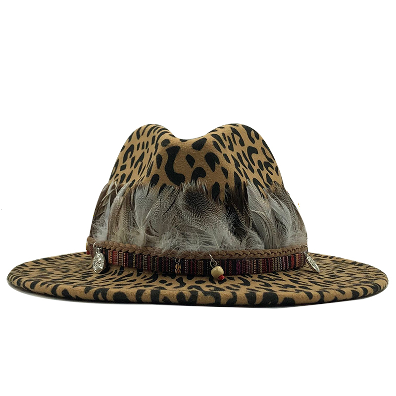 2019 new Trend Unisex Flat Bri - Fedora Hat Wool ulasan dan harga