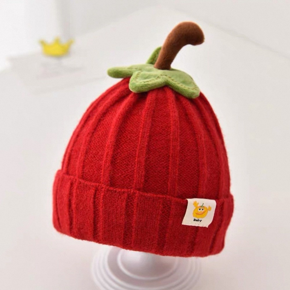 Cute Style Soft Baby Knitted H - Beanie Cuffed Knit ulasan dan harga
