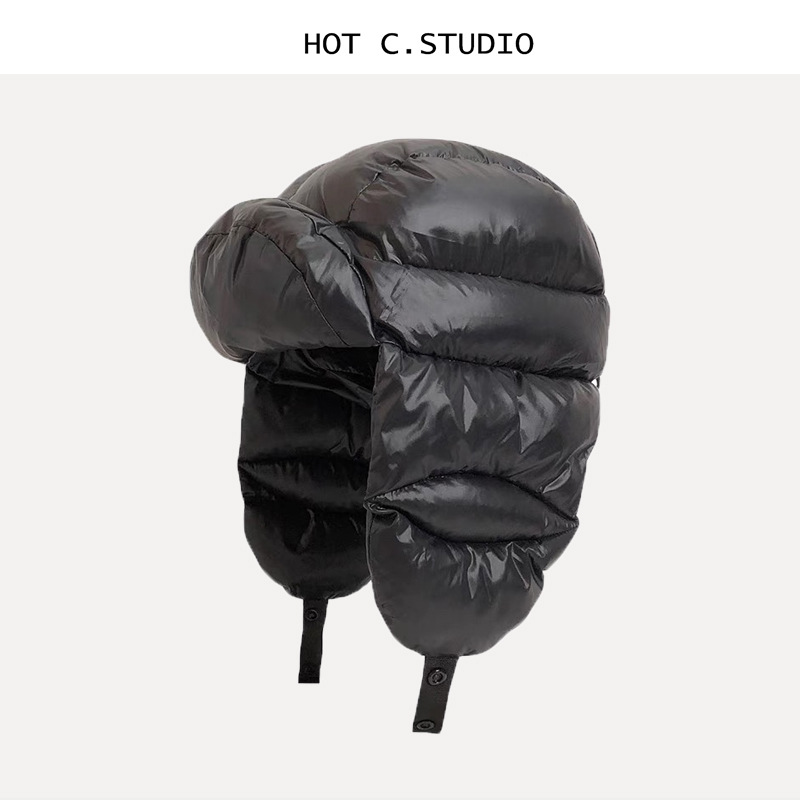 Winter Warm Down Ushanka Hat W - Trapper Hat Ear Flap ulasan dan harga