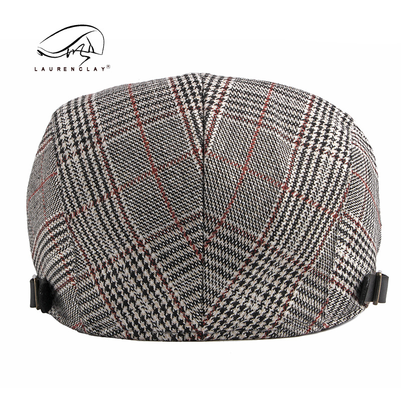 Men's Newsboy Cap Ivy Cotton F - Snapback Hat Flat ulasan dan harga